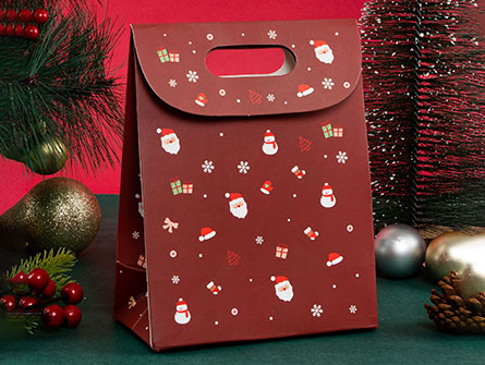 christmas paper bag shopping bags